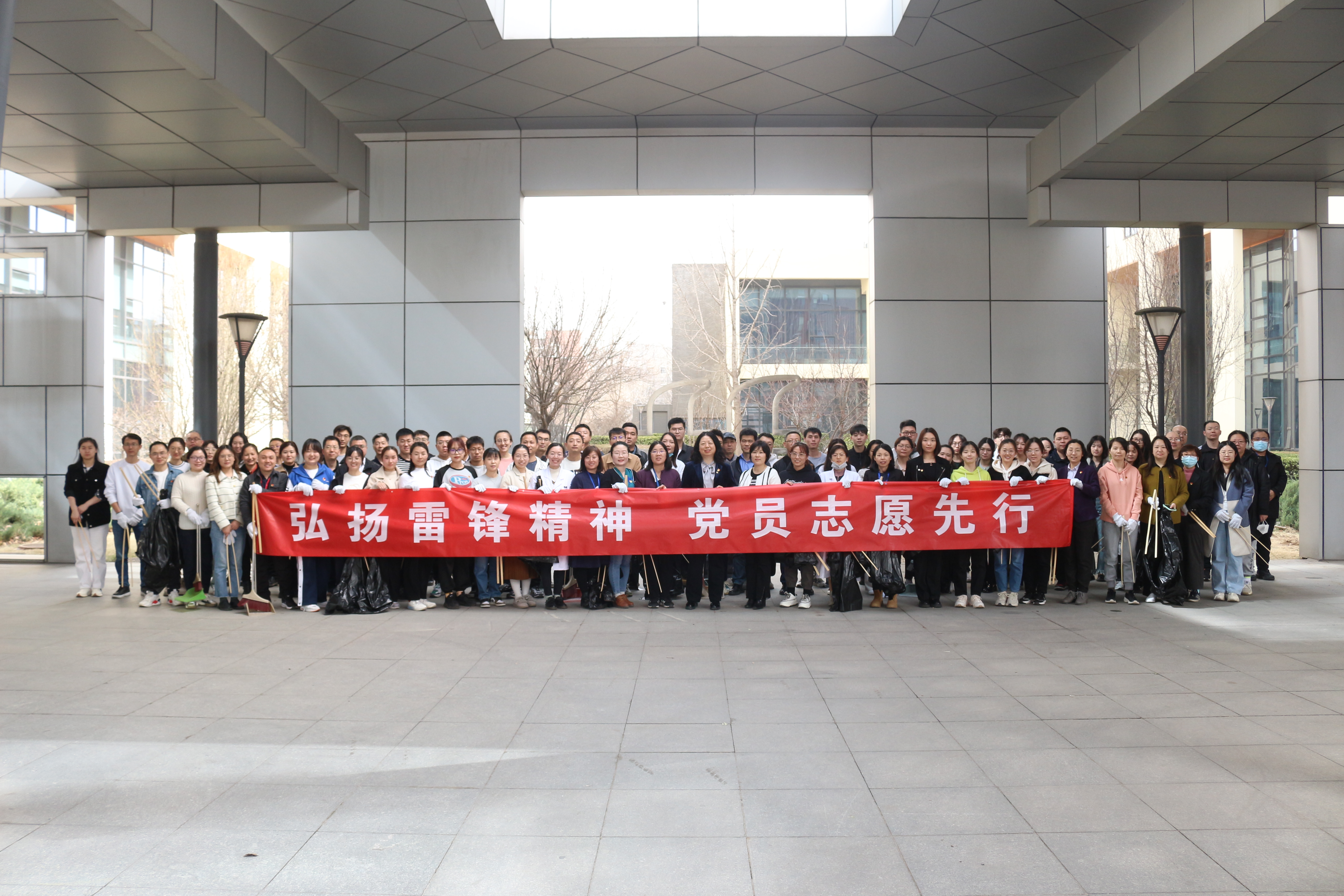 弘揚雷鋒精神，黨員志愿先行|中國食品院組織開展學雷鋒系列志愿服務活動